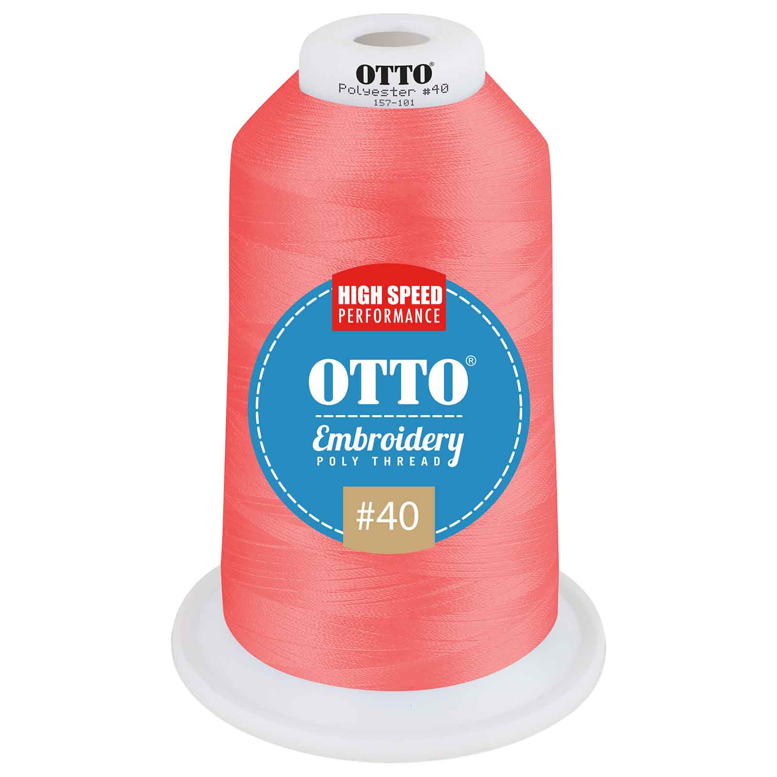 OTTO Embroidery Poly Thread #40 5,500 yd. King Cone 40
