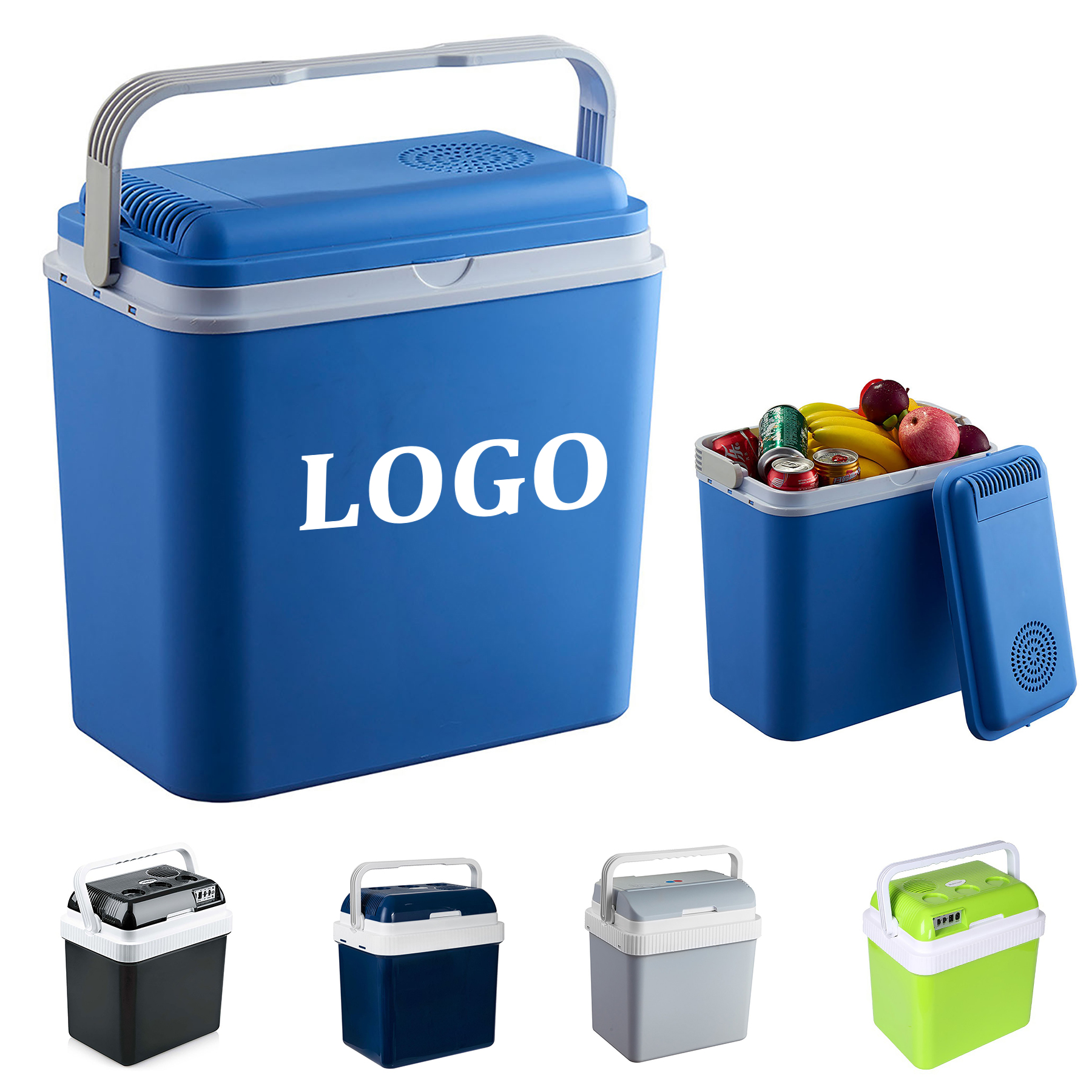 24 L Portable Electric Car Cooler 2