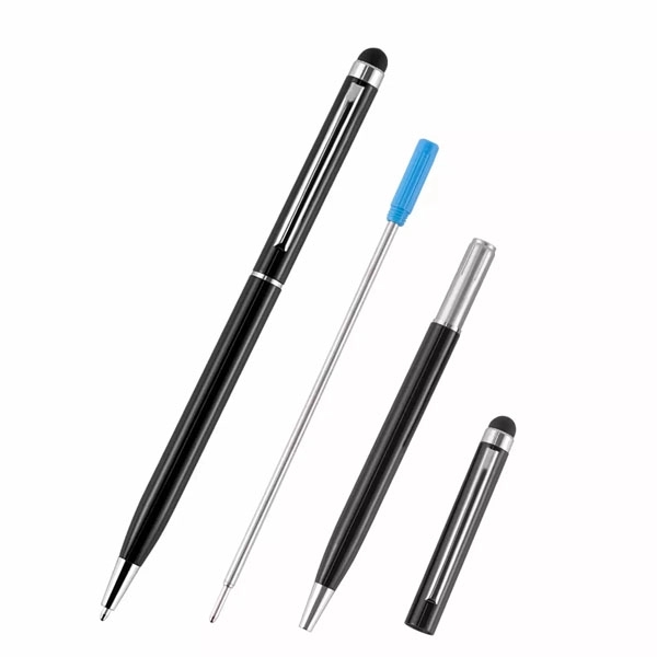 Customized Metal Slim Twist Stylus Pen 4