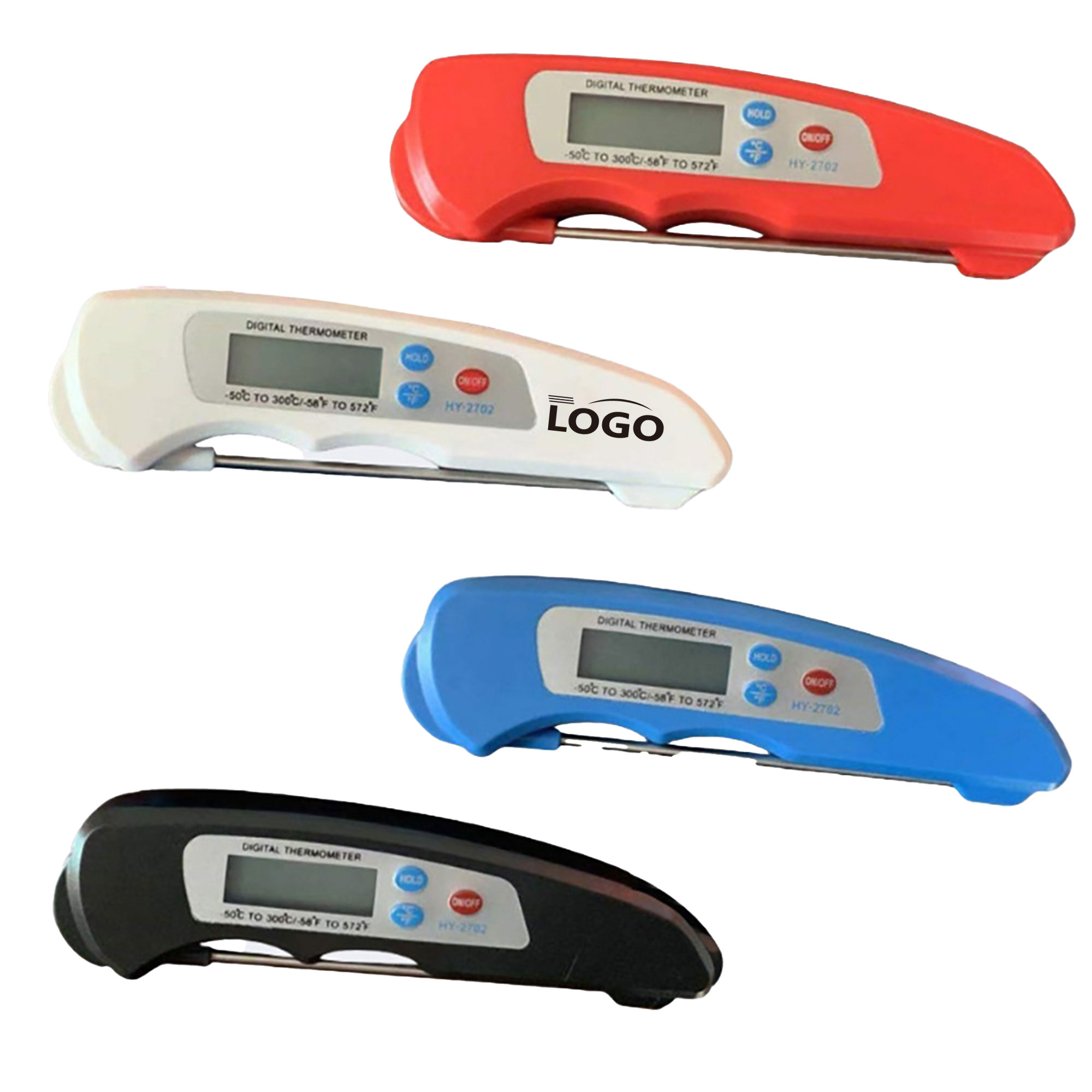 Foldable Food Thermometer For Grilling 2