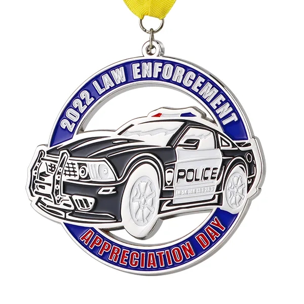 2.5 " Custom Die Struck Soft Enamel Medals 7