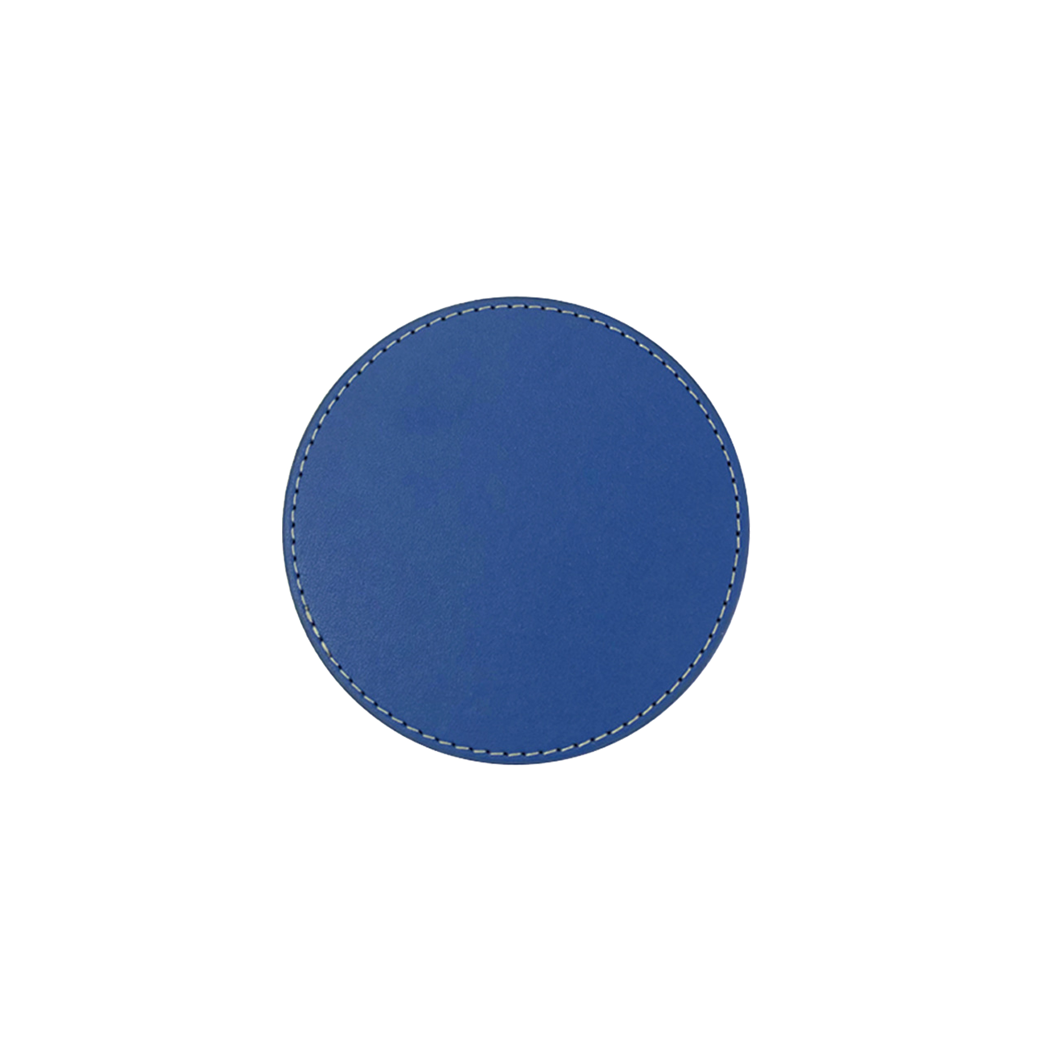 Vegan Leather Round Coaster 6