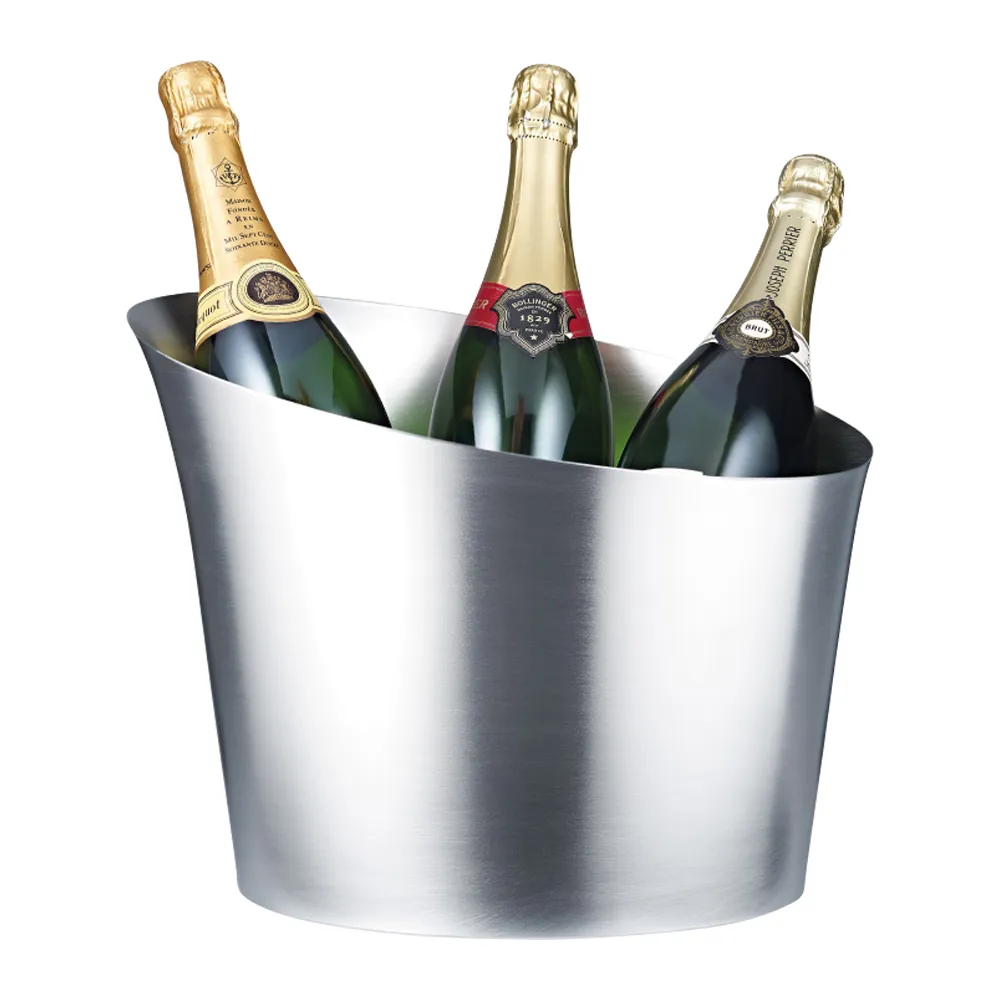 Medium Flare Metal Ice Bucket 2
