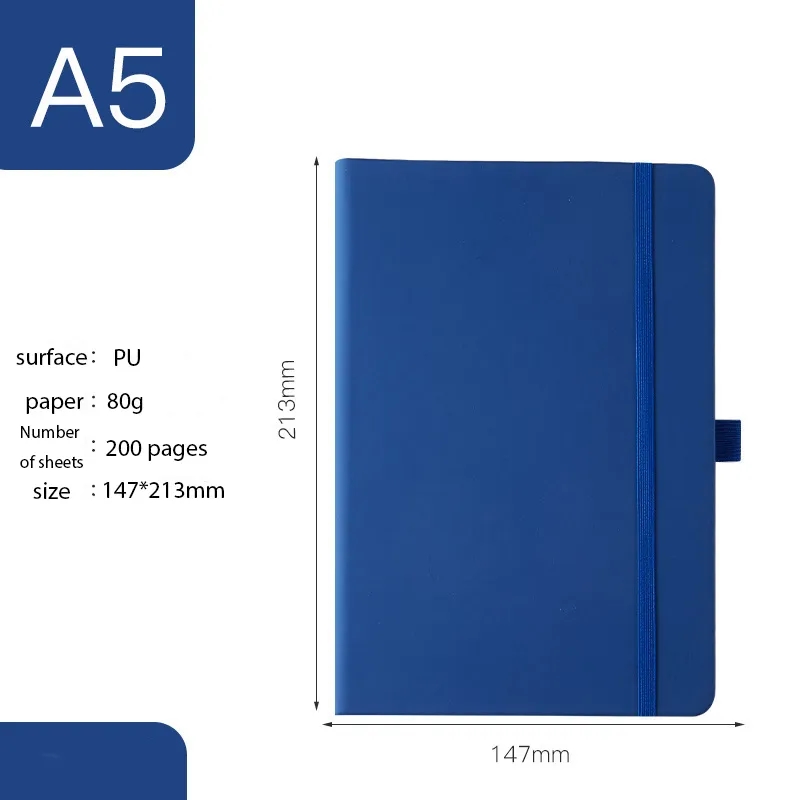 A5 Strap Notebook MOQ 50PCS 10
