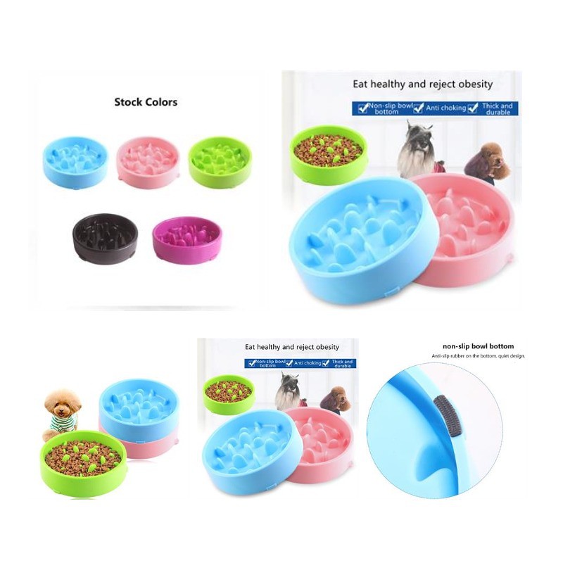 Slow Feeder Dog Bowl