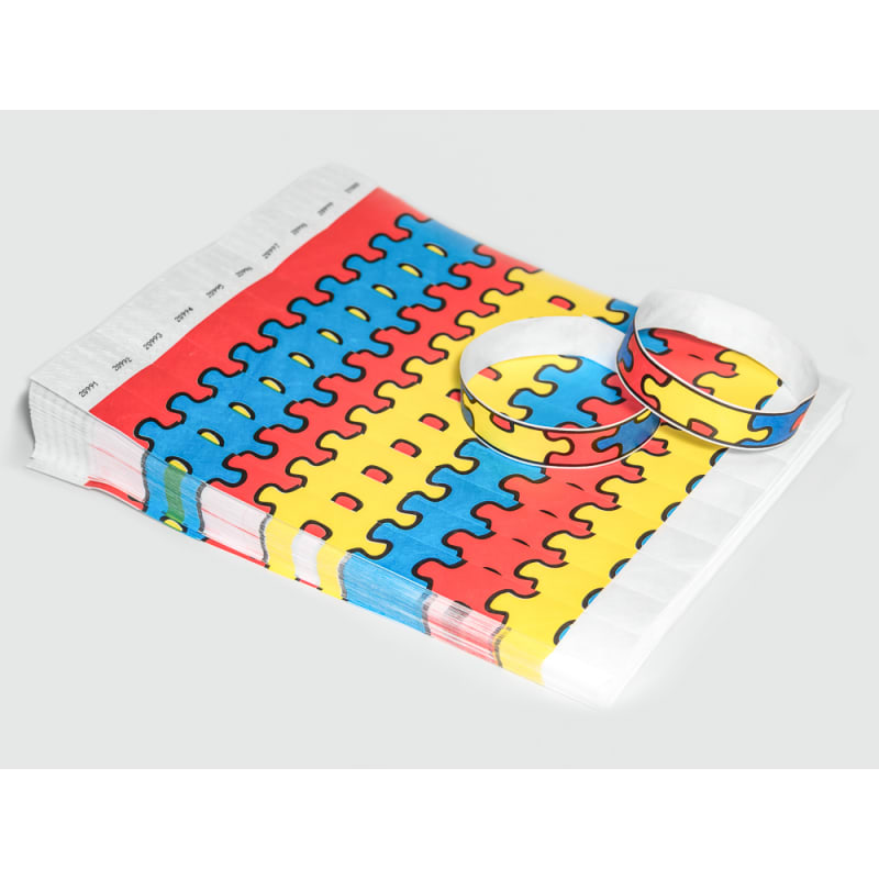 In Stock Tyvek Wristbands 48