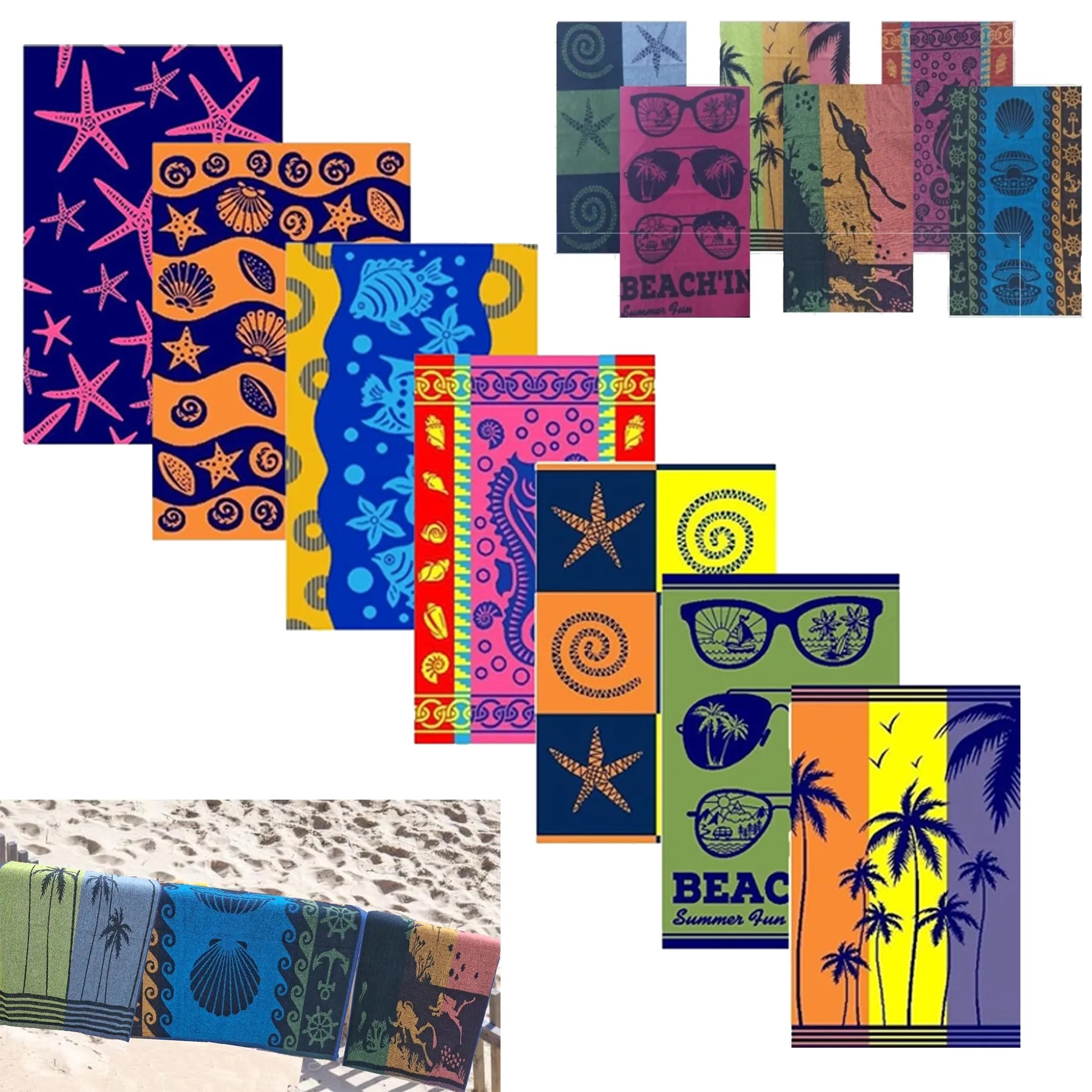 Sublimation Microfiber Beach Towel