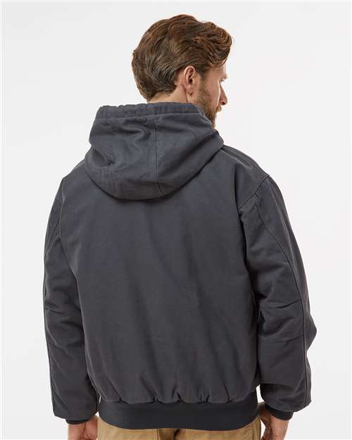 Men's Tall Cheyenne Boulder Cloth™ Hooded Jacket with Tricot Quilt Lining - 5020T 11