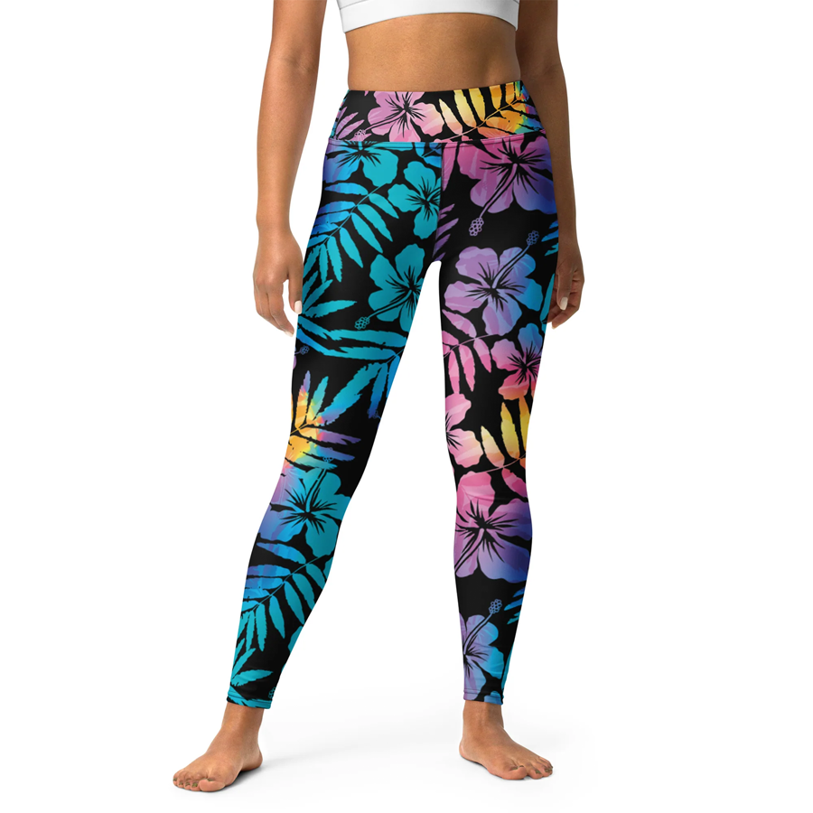 Women's High Quality Sublimation Yoga Capri Pants - 250 gsm 2