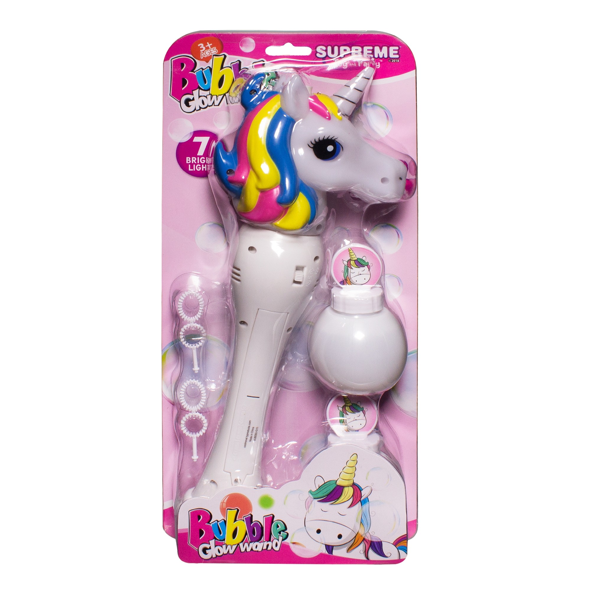 LED Unicorn Bubble Wand 3