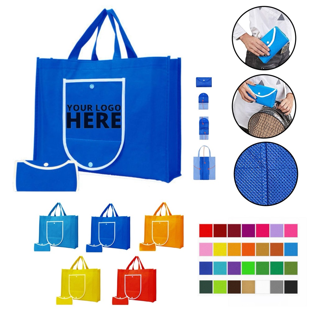 Reusable Foldable Shopping Grocery Bags
2