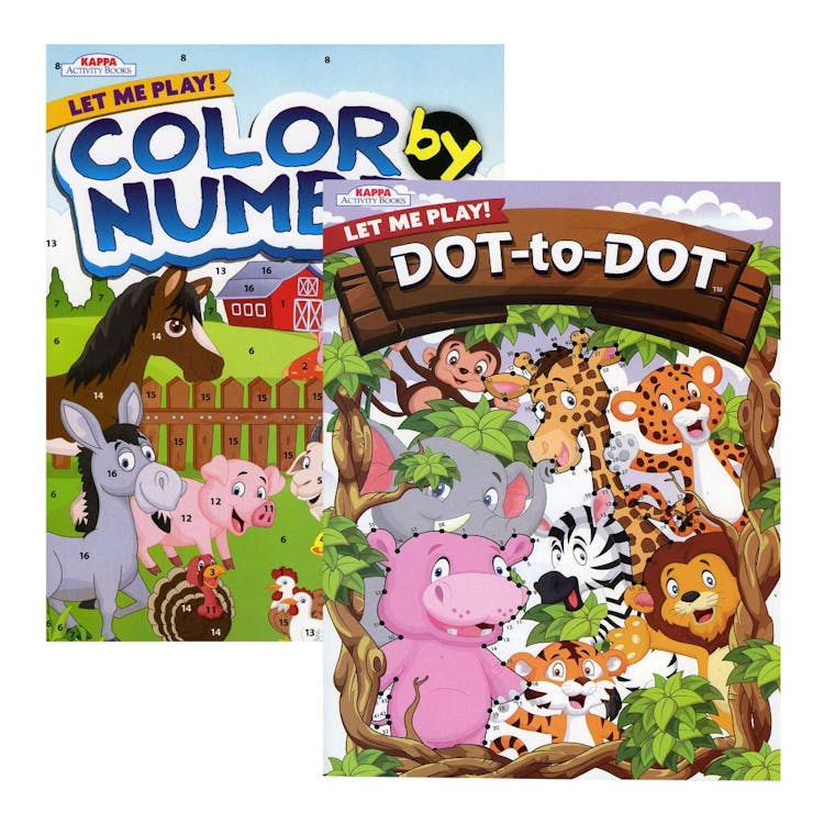 Let Me Play Activity Books - 2 Assorted 2