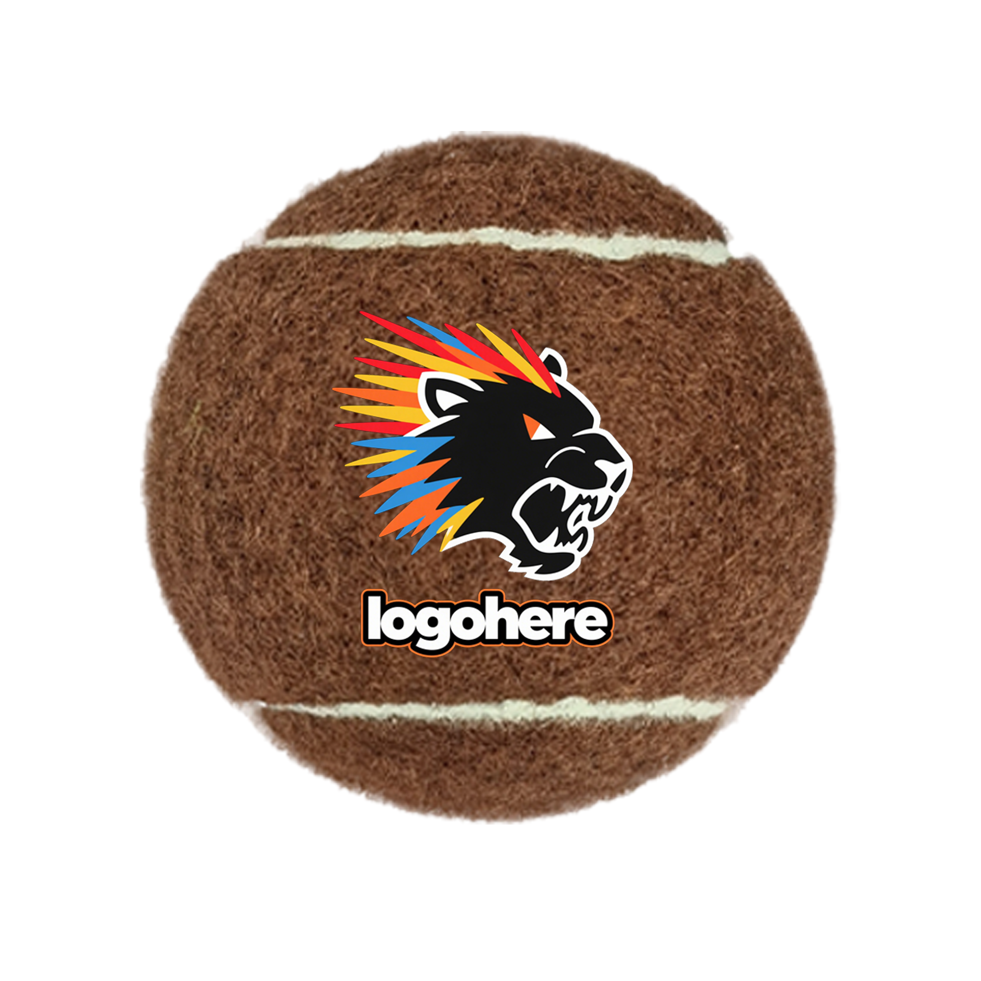 Vibrant Rubber Fetch Training Ball 8