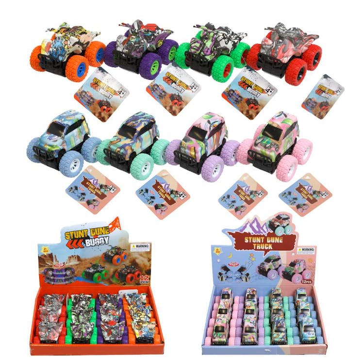 Stunt Dune Buggies and Trucks - Assorted 2