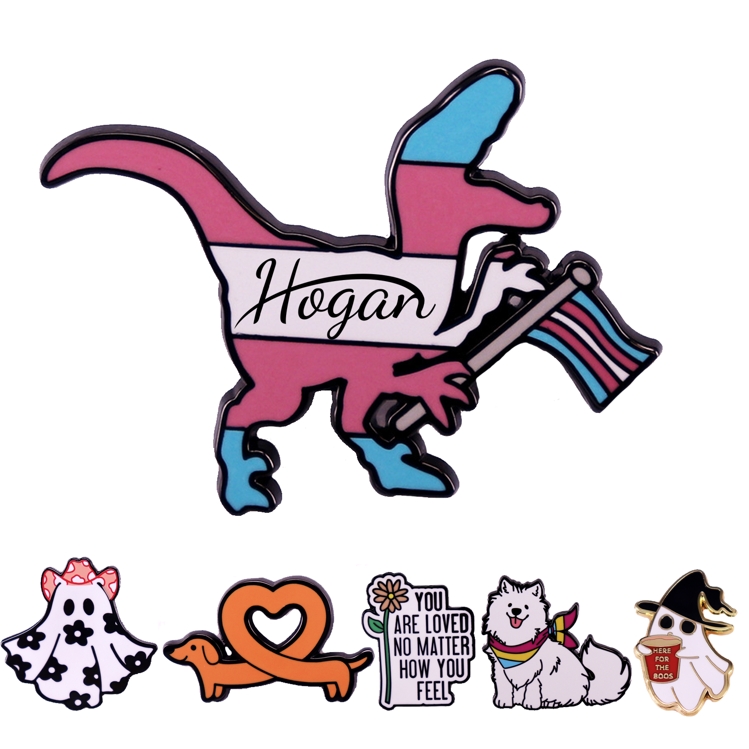 Metal Fun Lapel Pin 2