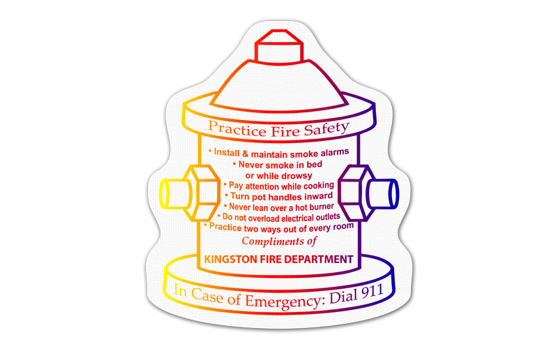 Fire Hydrant Vinyl Jar Opener 12