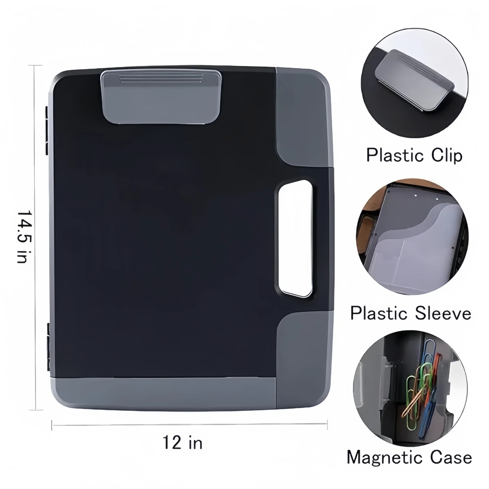 Portable Clipboard Case with Handle 3