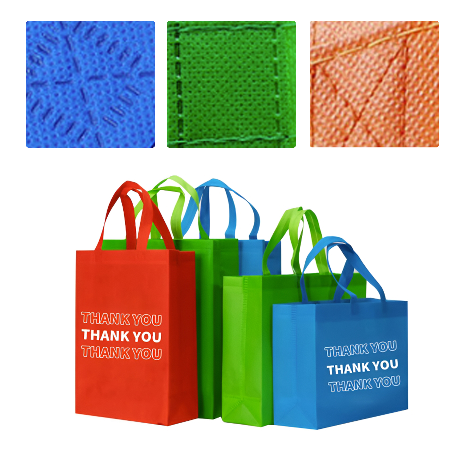 MOQ 50 Eco-Friendly Custom Non-Woven Tote Bag for Promotional Use 2