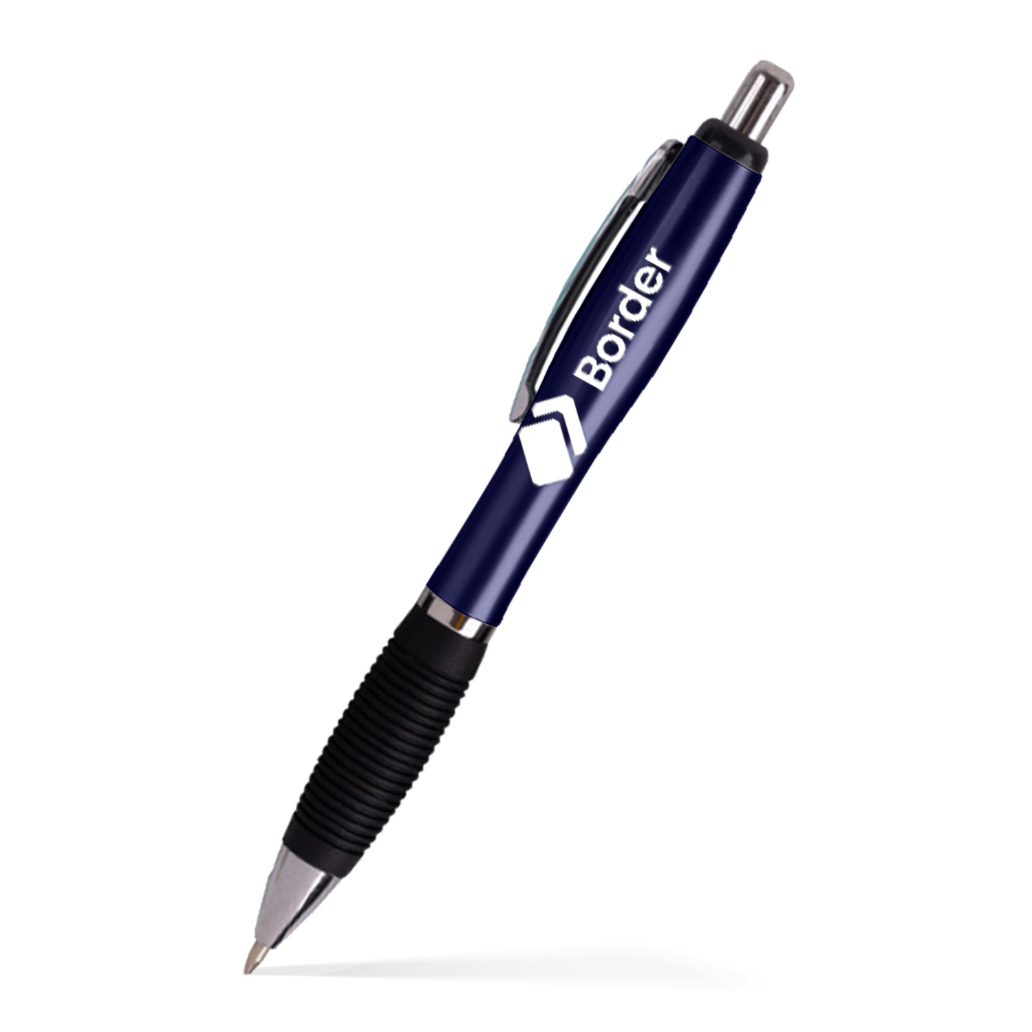 El-Gripper Click Pen - Silver Accents 20