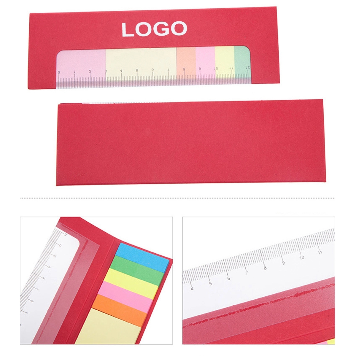 Eco Sticky Notes with Ruler 4