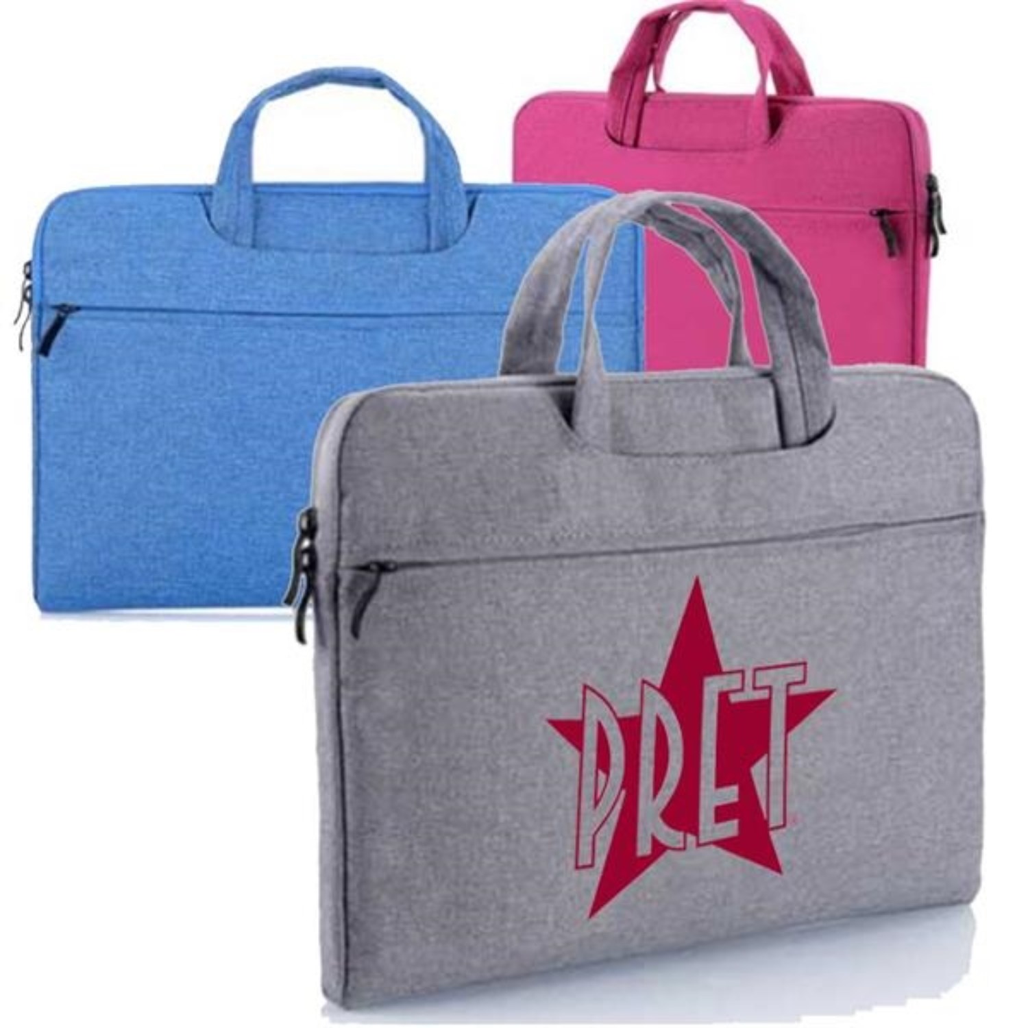 Polyester Oxford Laptop Sleeve with Plush Lining 2