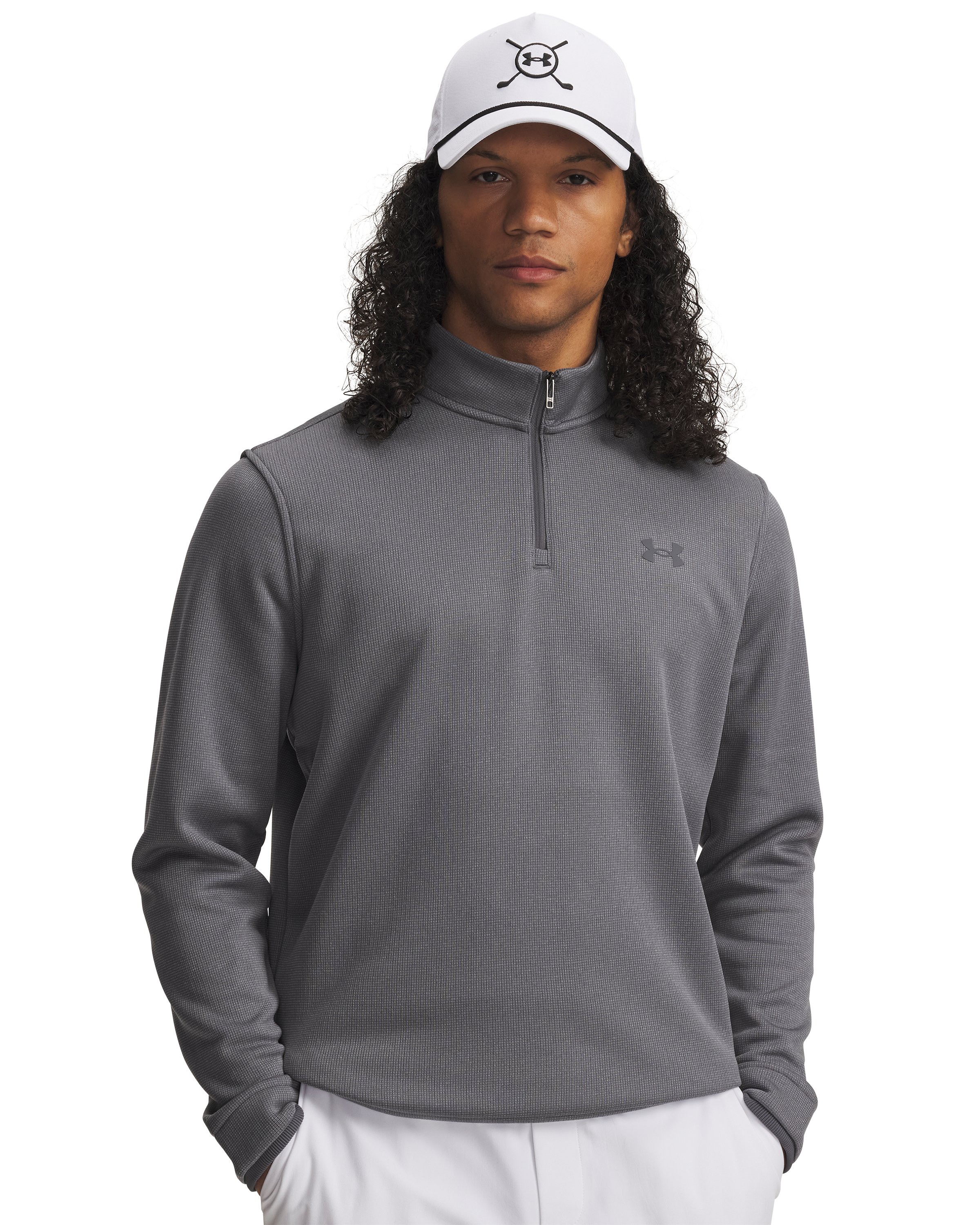 UA SweaterFleece Men's Zip 10
