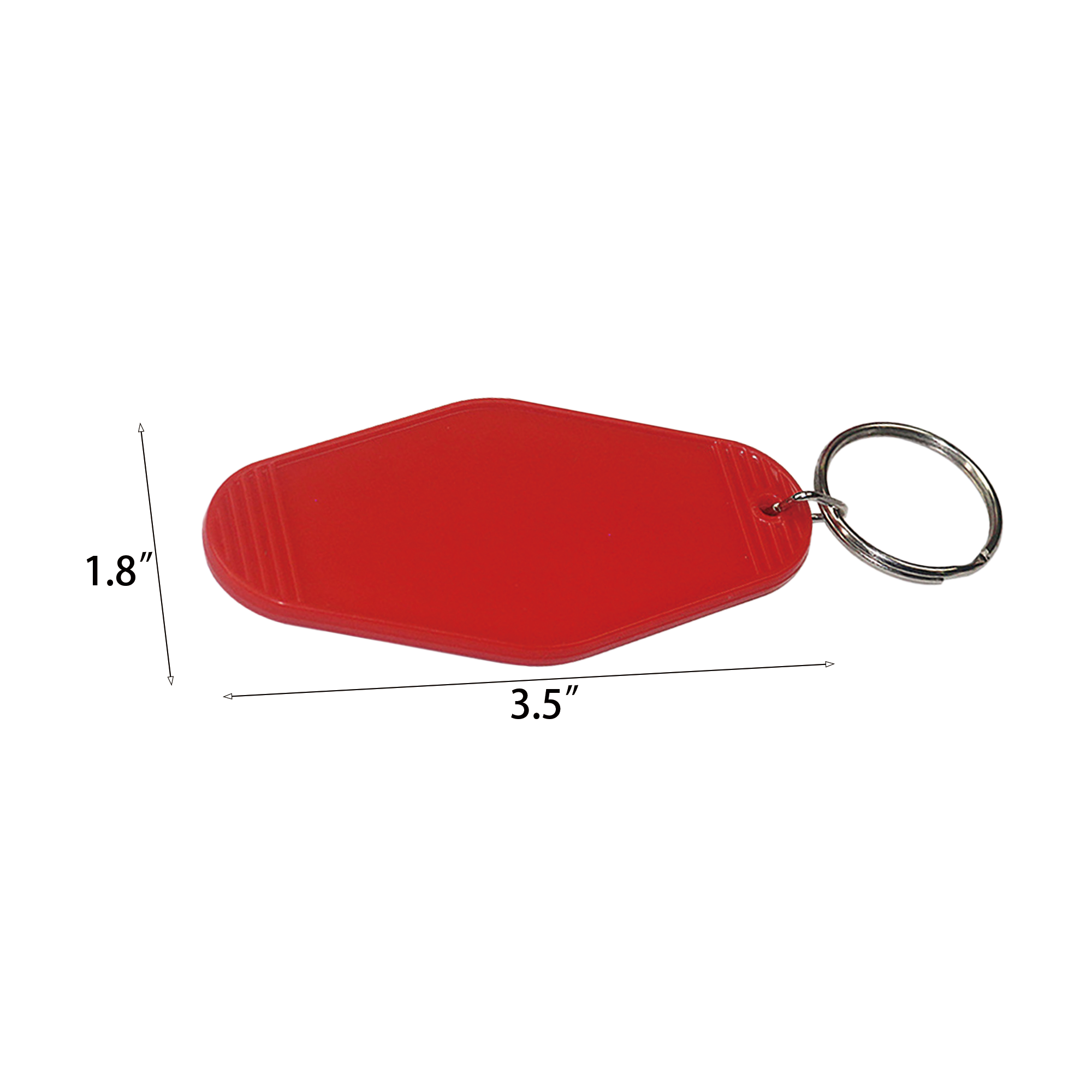 Plastic Hotel Keychain 2