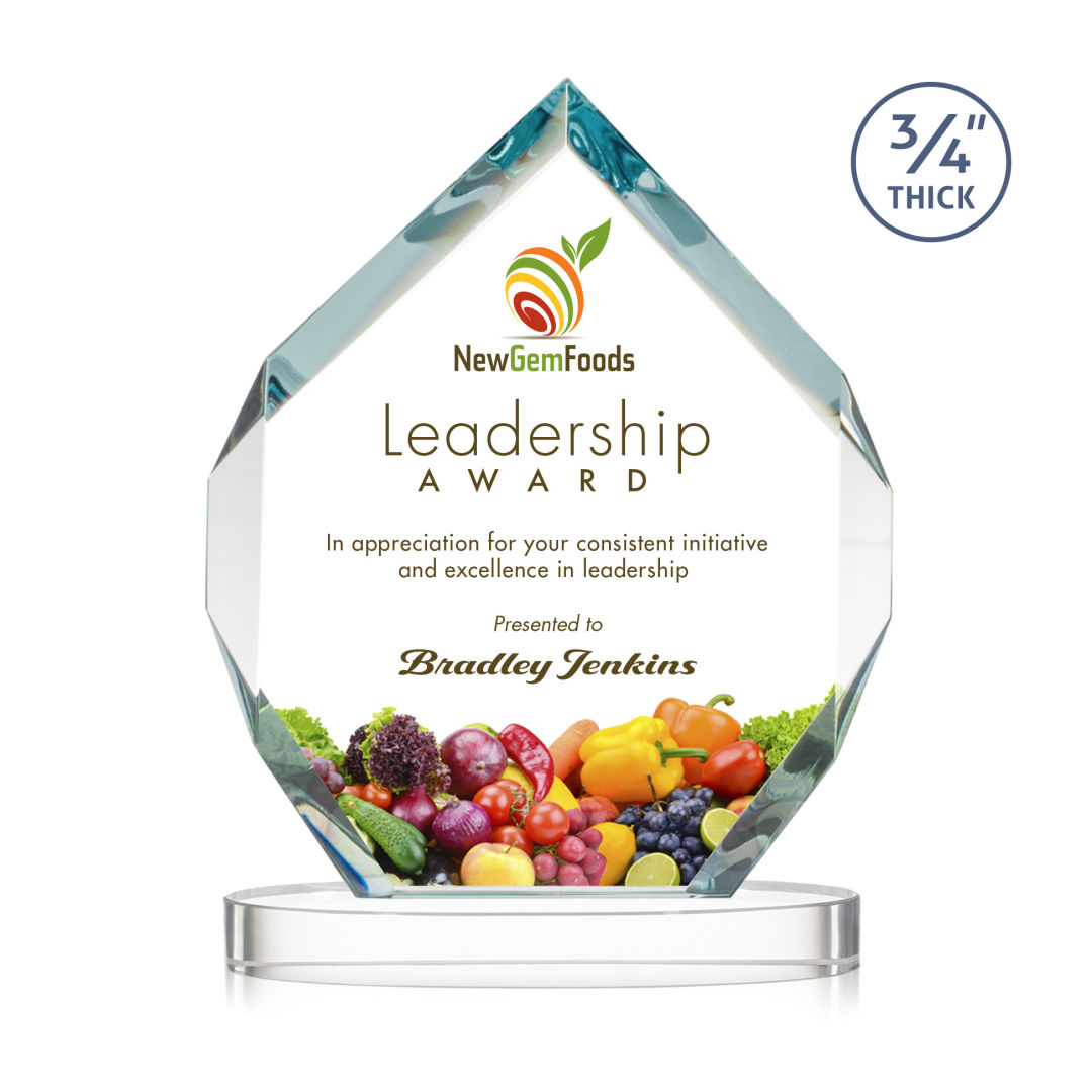 Royal Diamond VividPrint™ Award on Alberton Base - Starfire 6