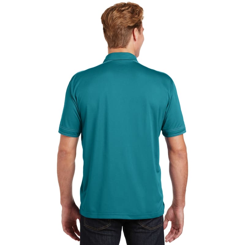 Sport-Tek Contrast Stitch Micropique Sport-Wick Polo. 9