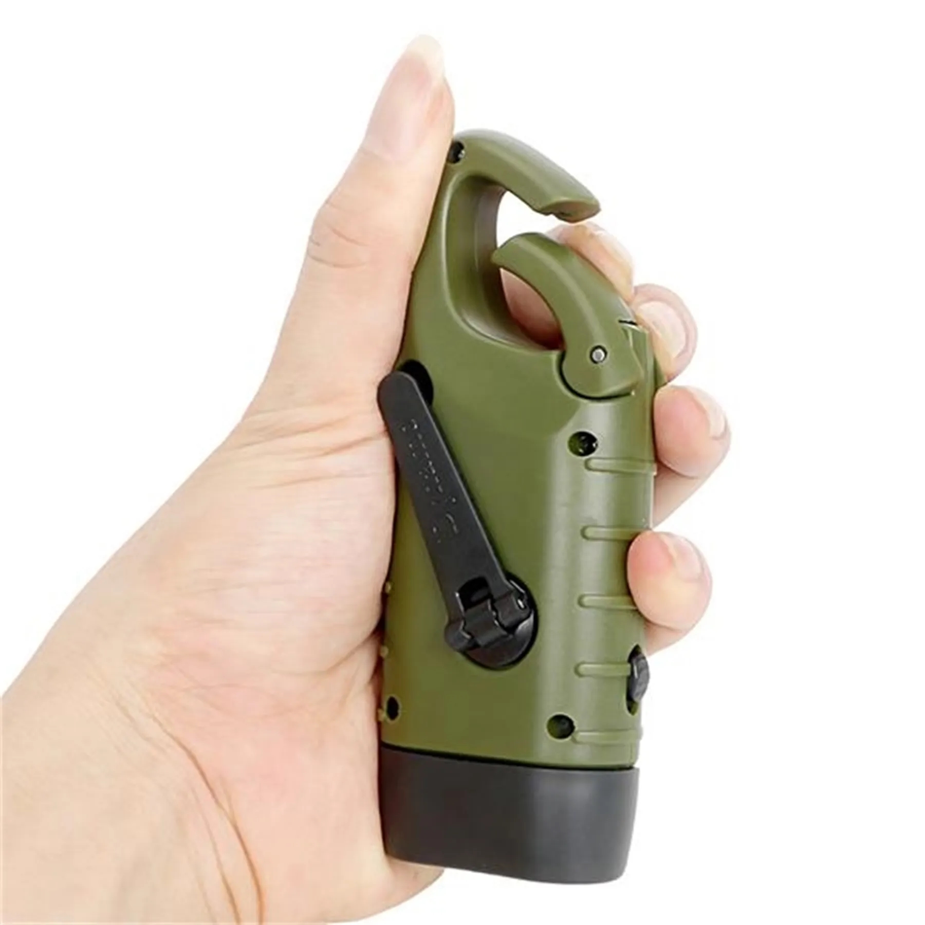 Rechargeable Flashlight with Solar Power 5