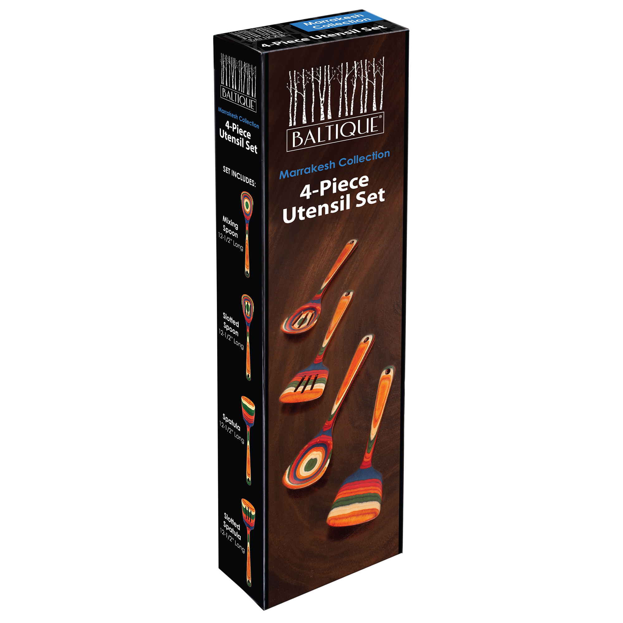 Baltique® Marrakesh Collection 4-Piece Cooking Utensil Set 5