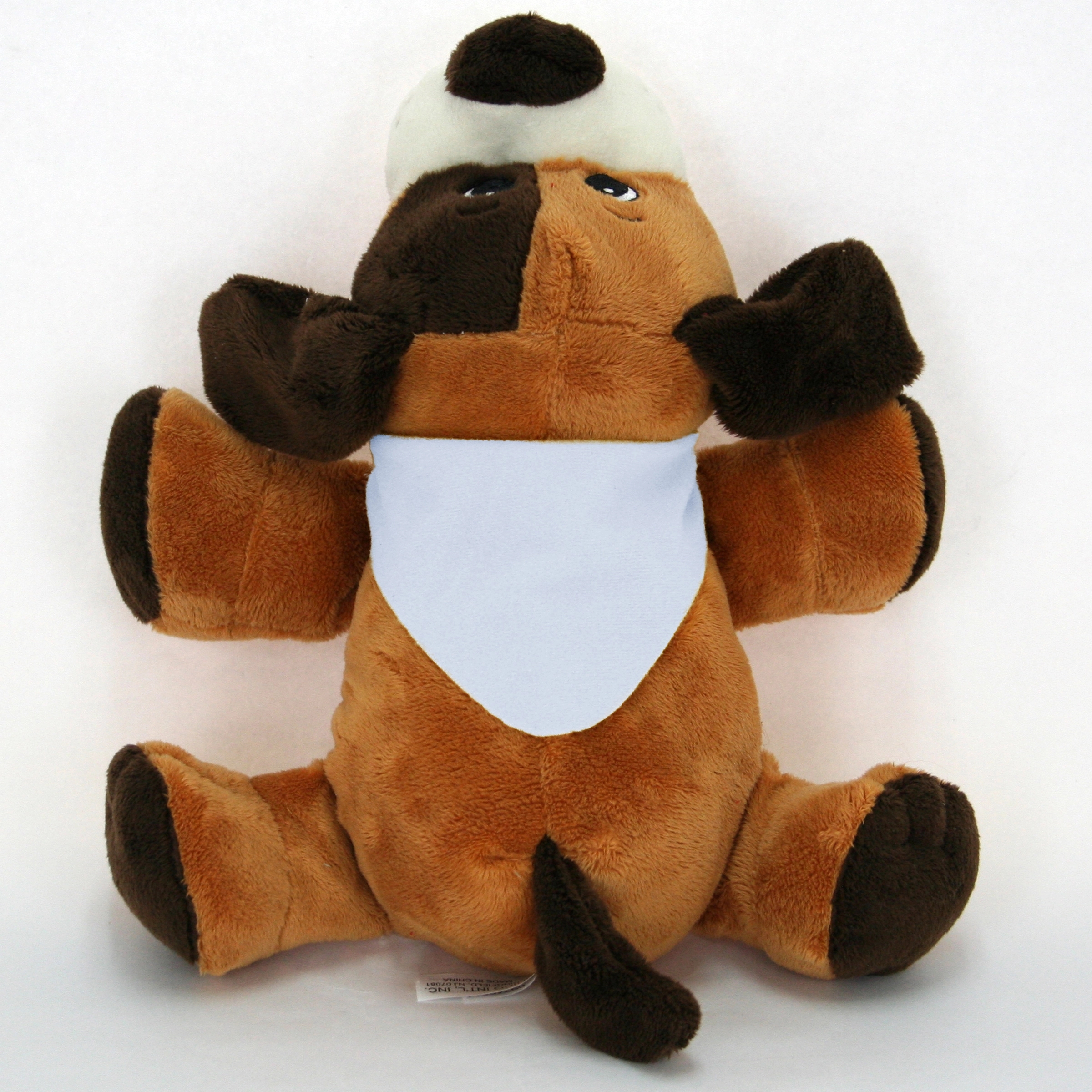 9" Laying Down Dog - Brown 4