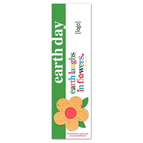 Seed Paper Shape Bookmark 12