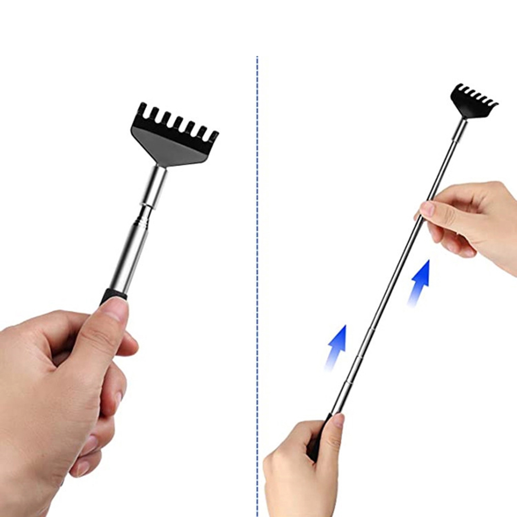 Retractable Stainless Steel Back Scratcher 8