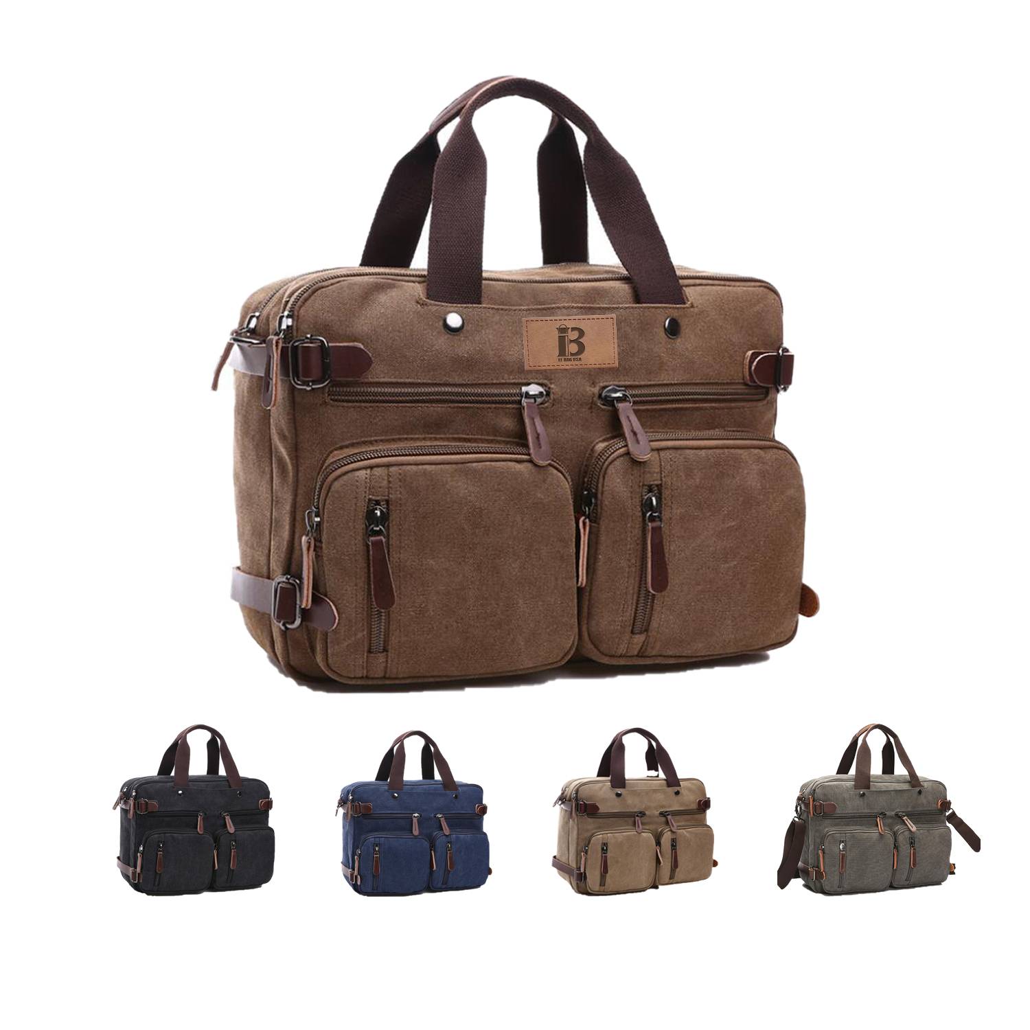 Convertible Messenger Shoulder Bag 2