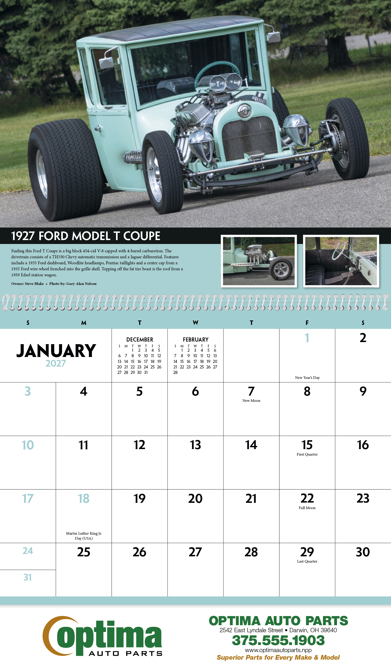 Triumph® Calendars Street Rods Calendar 47