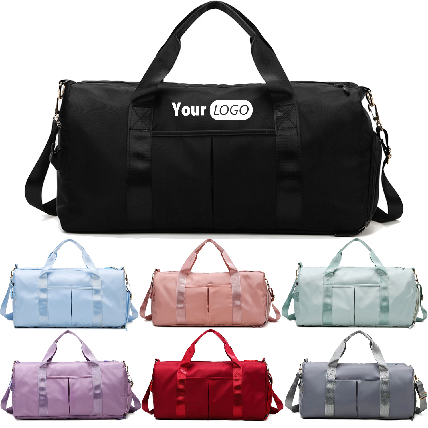 Small Fitness Waterproof Dufflebag for Women and Men 5