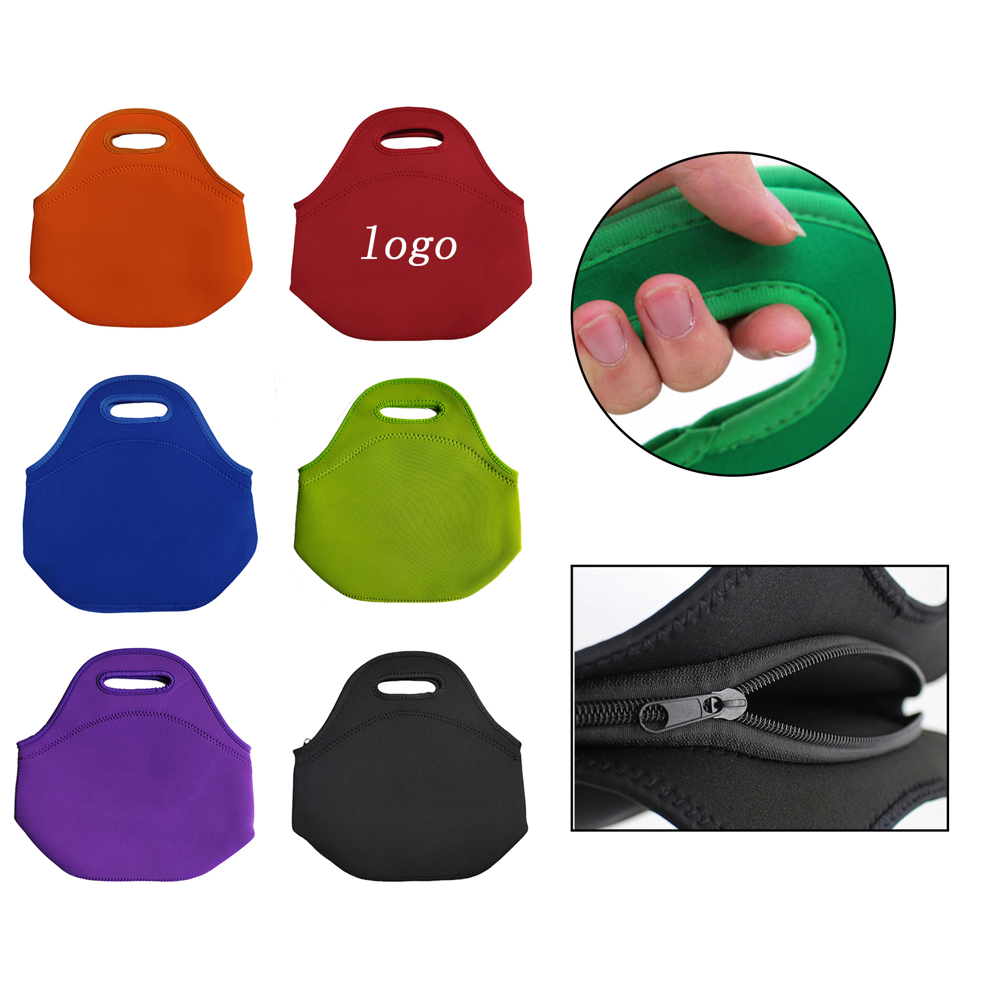 Portable Insulated Hand-Held Lunch Bag 3