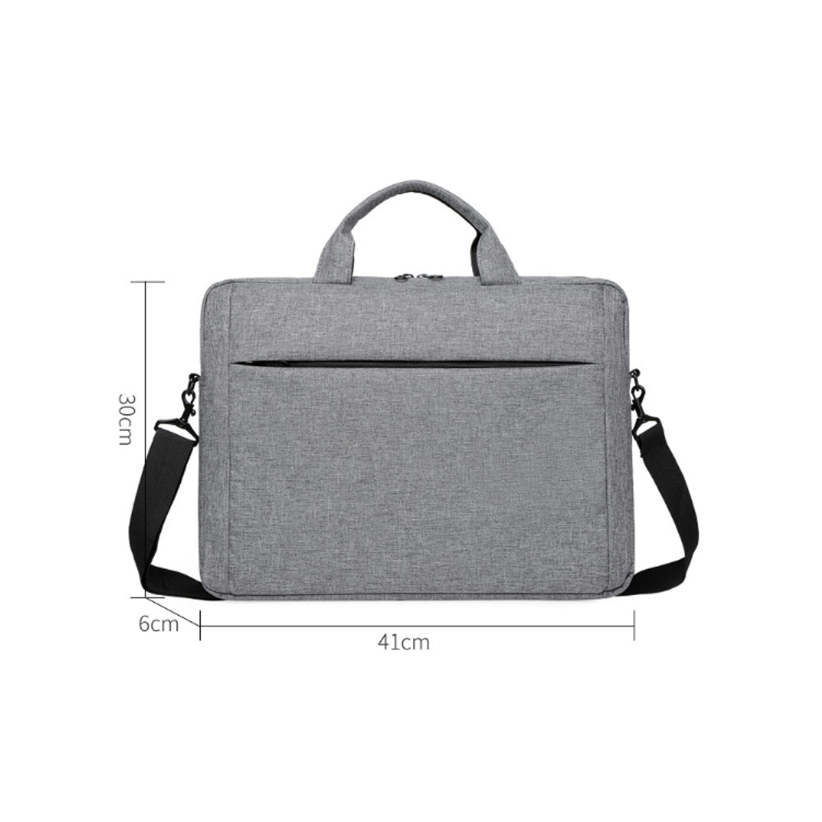 15.6" Laptop Briefcase with Luggage Trolley Sleeve 2