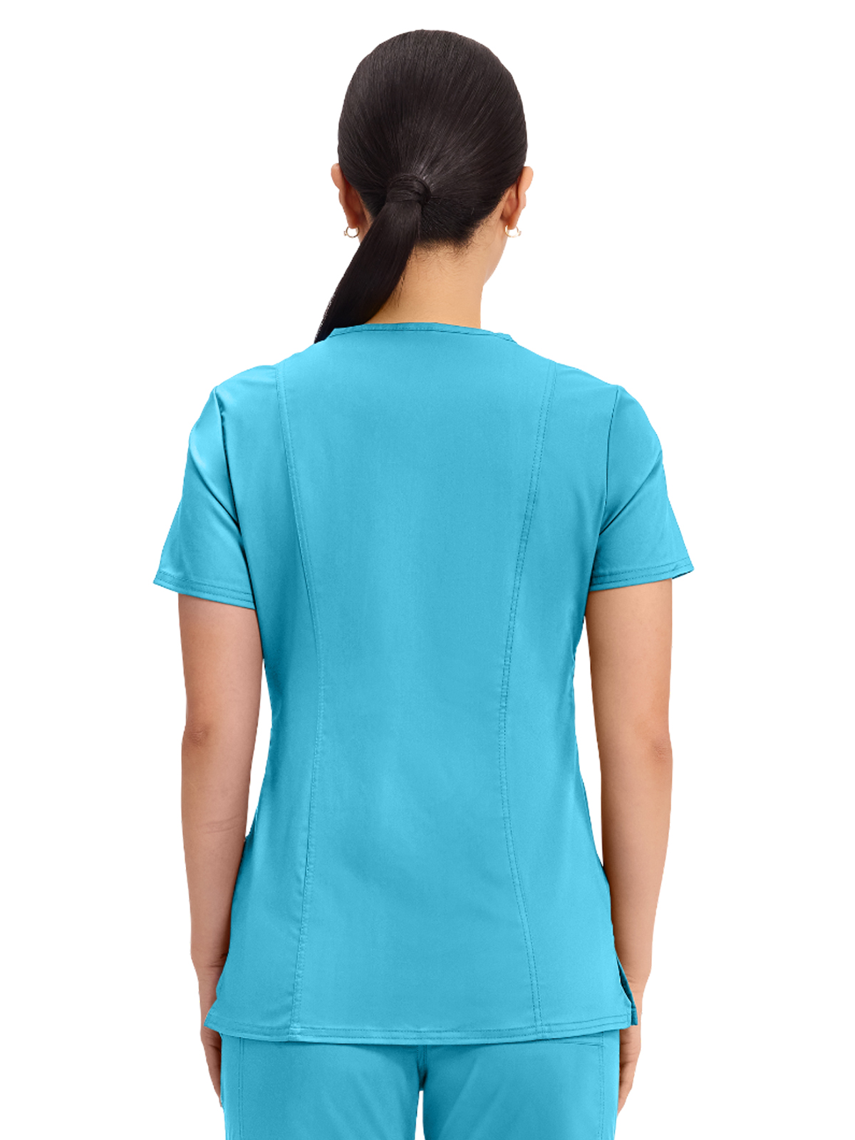 Cherokee - Workwear Revolution - Women's 2-Pocket Mock Wrap Top 78