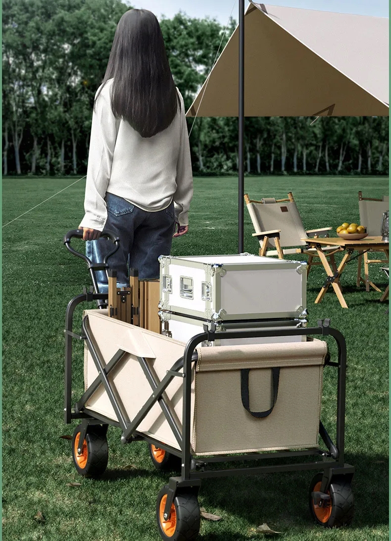 Collapsible Folding Utility Wagon 1