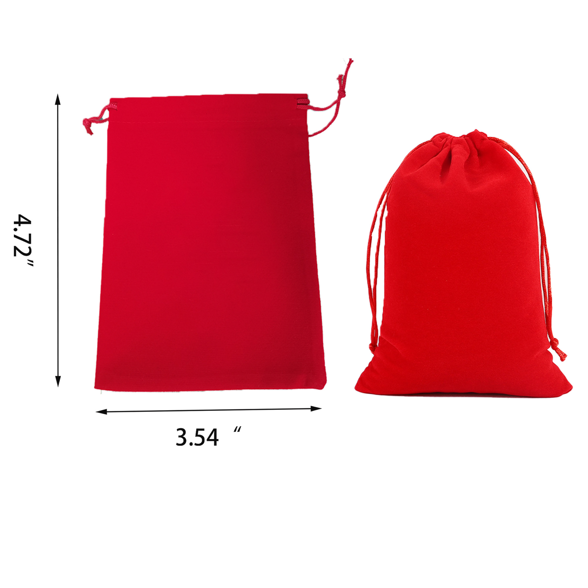 4.72"x3.54" Gift Bag with Drawstring 2