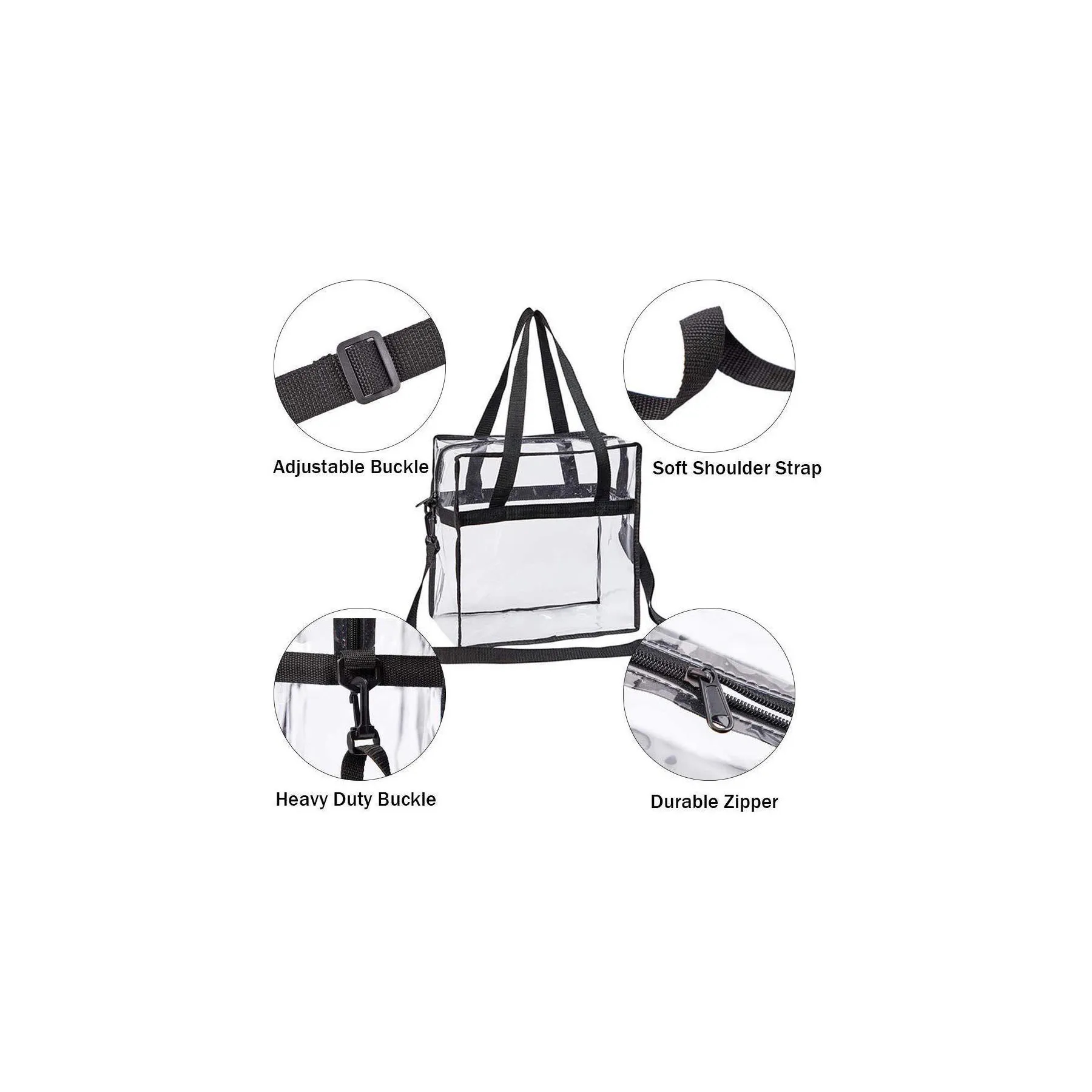 Clear PVC Tote Bag 5