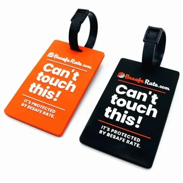 Custom PVC Luggage Tag 7