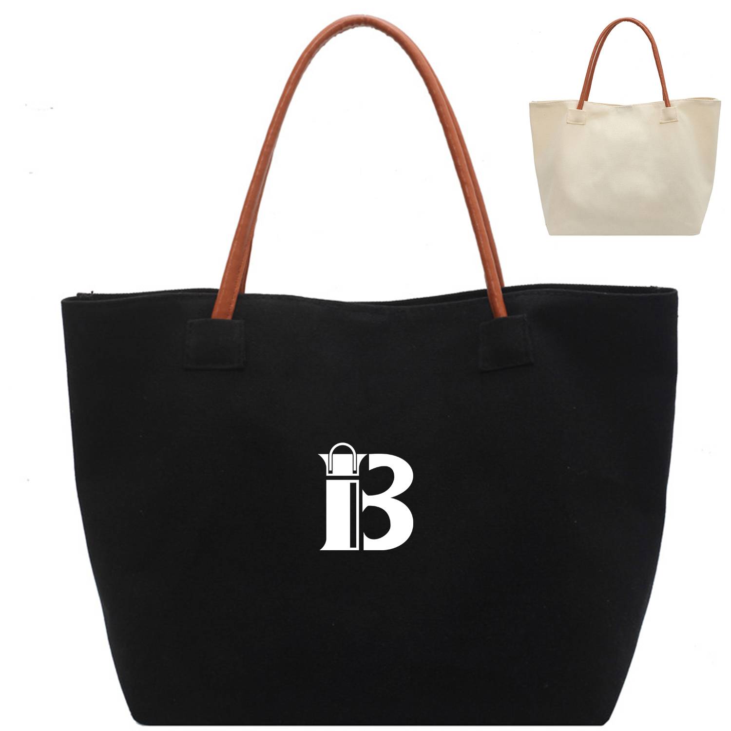 Canvas Tote Bag Student Casual Fashion, custom tote bag with logo imprint 4