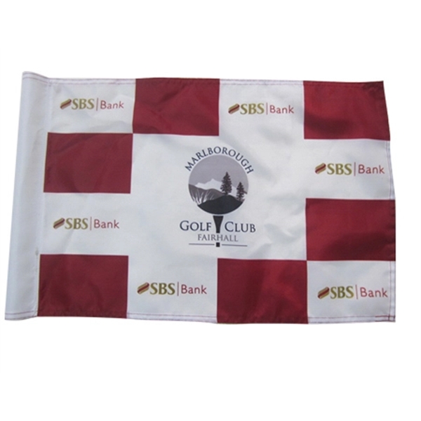Golf Flag, 14" x 20", with tube 3