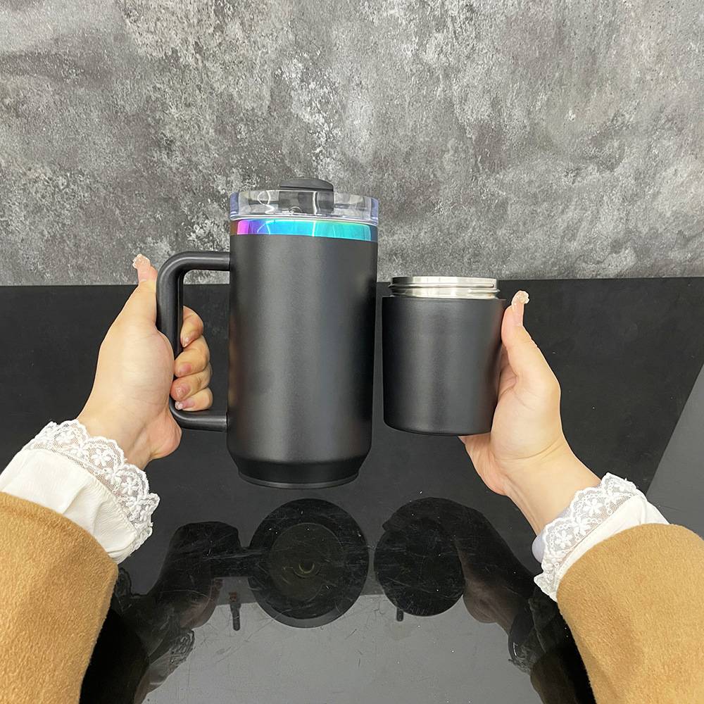 40oz Double-Layer Split 2-In-1 Insulated Bottle 5