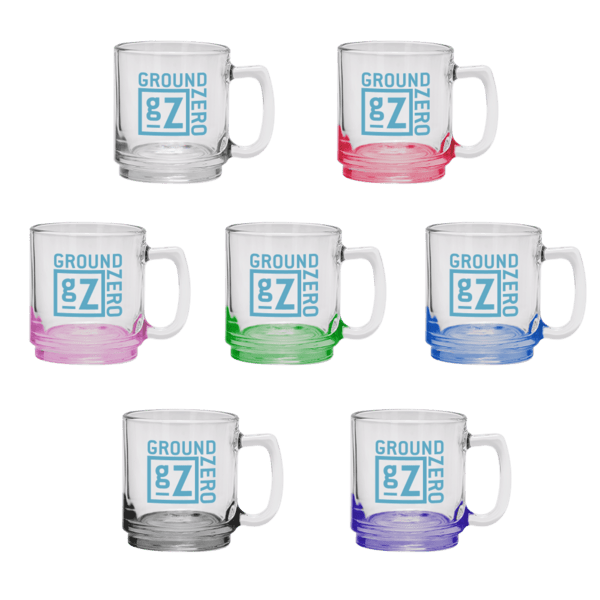 Java 9 oz. Glass Coffee Mug 3