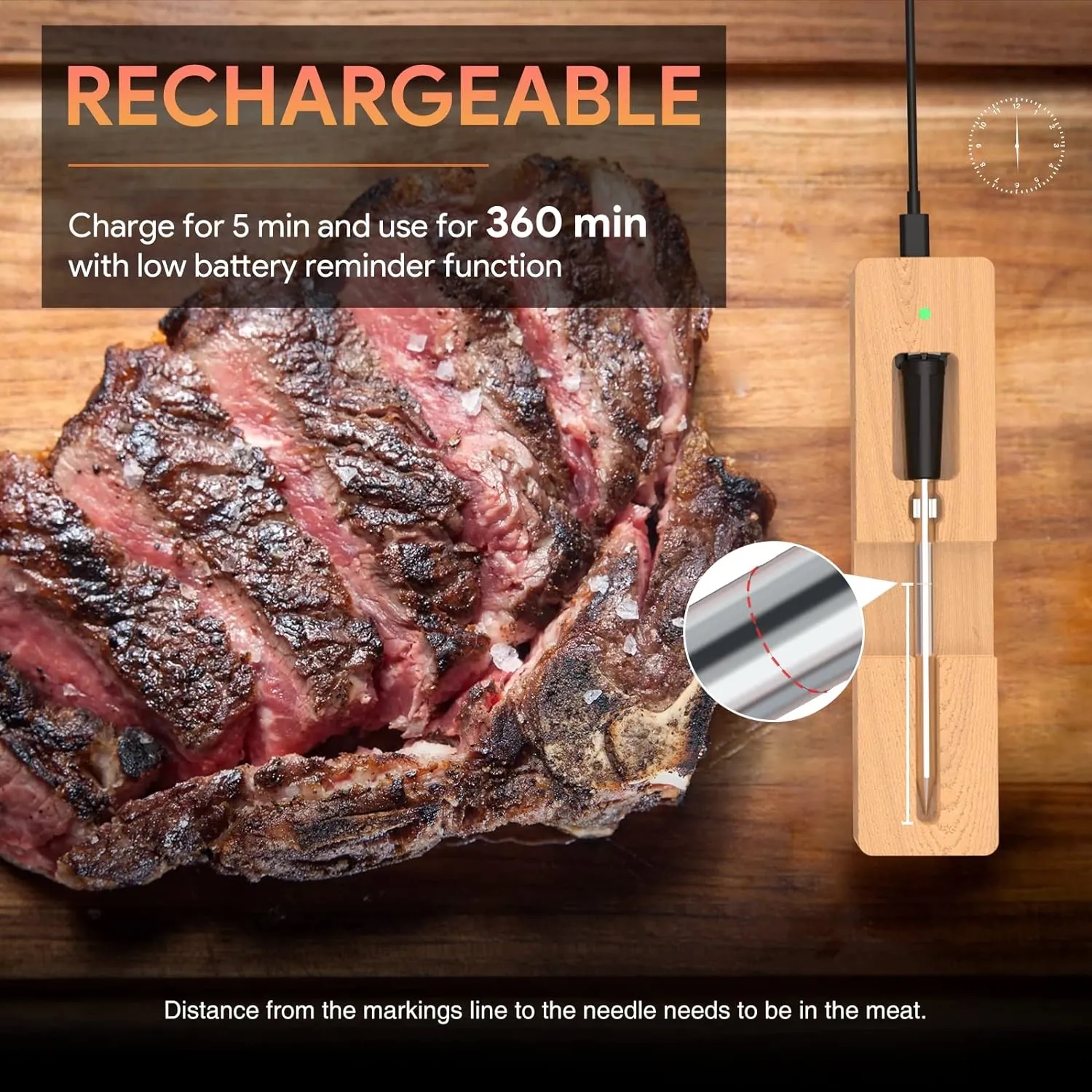 Wireless Smart Meat Thermometer 7