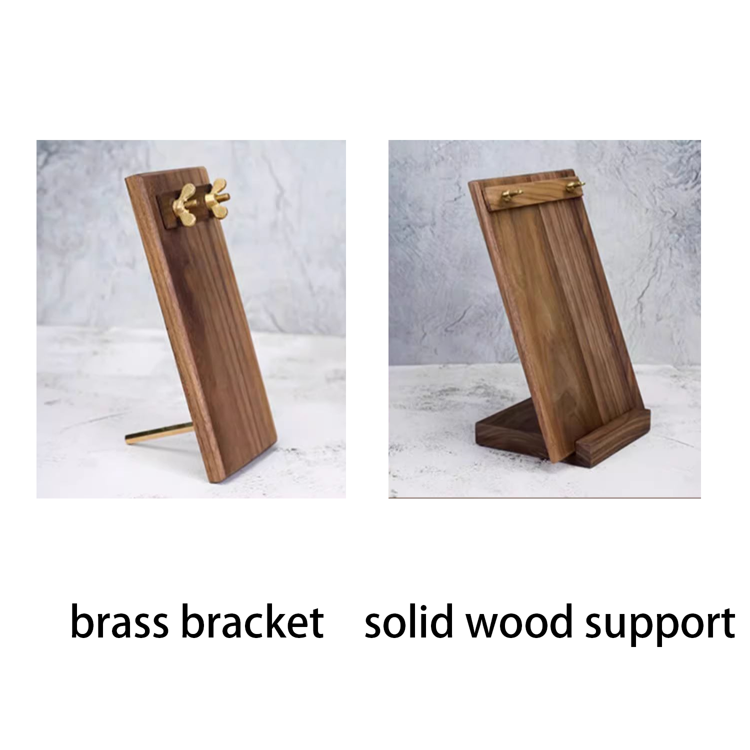Walnut Menu Clipboards 3